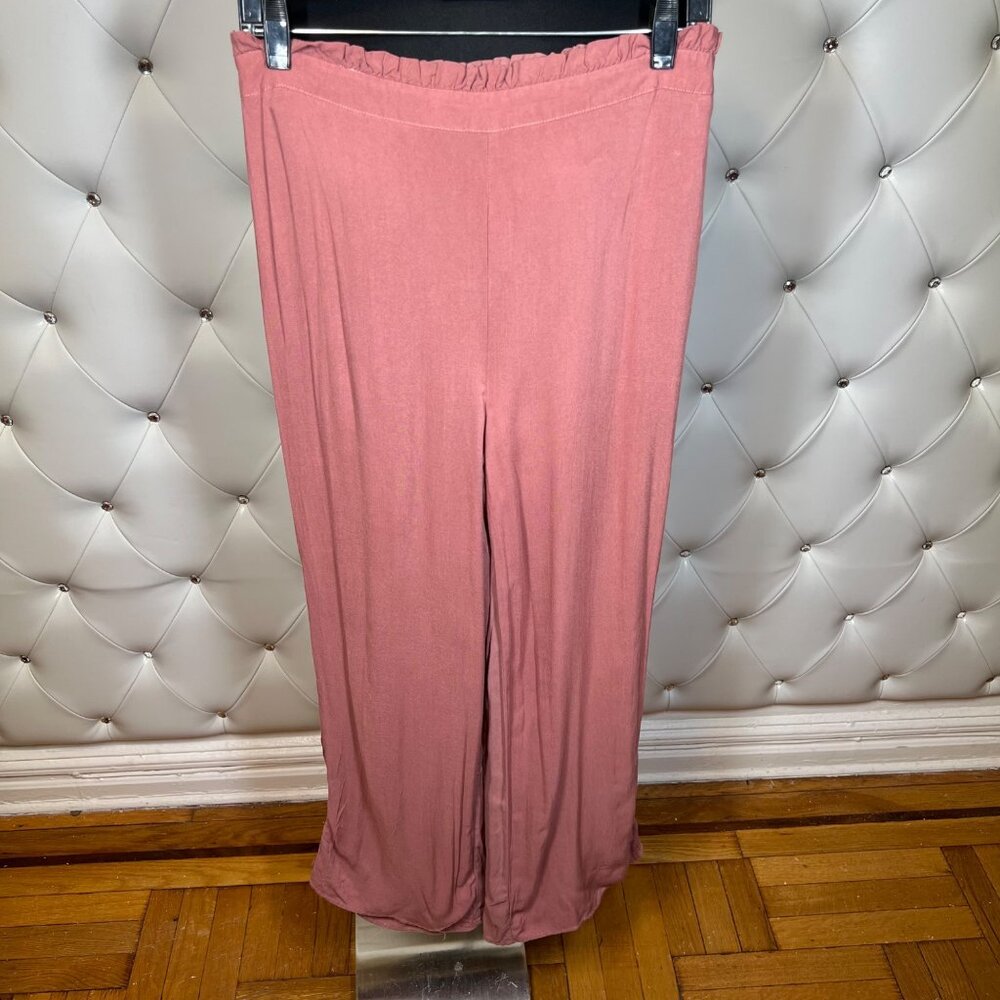 New Look Elegant Pink Women's Pants Size L